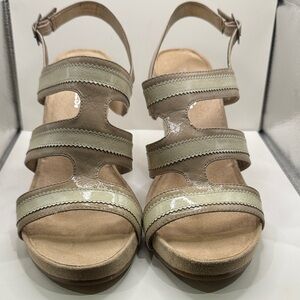 AEROSOLES Beige and Tan Women's Sandals